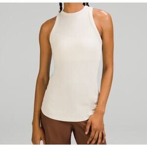 NWT lululemon Hold Tight Tank Top Natural Ivory Size 10